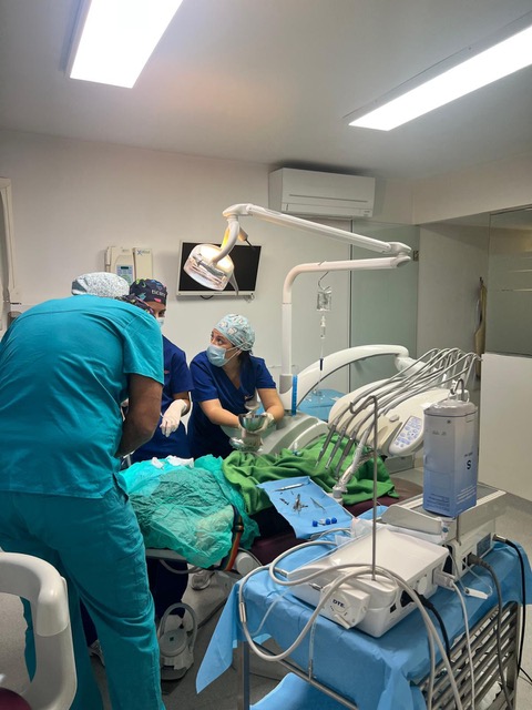 Gabinete preparado para sedación consciente en Clínica Dental Imagen